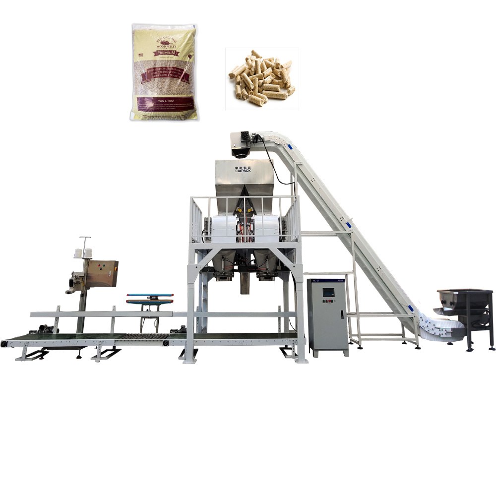 Çift Kovalı Bantlı Konveyörlü Yarı Otomatik Tahıl Paketleme Makinesi