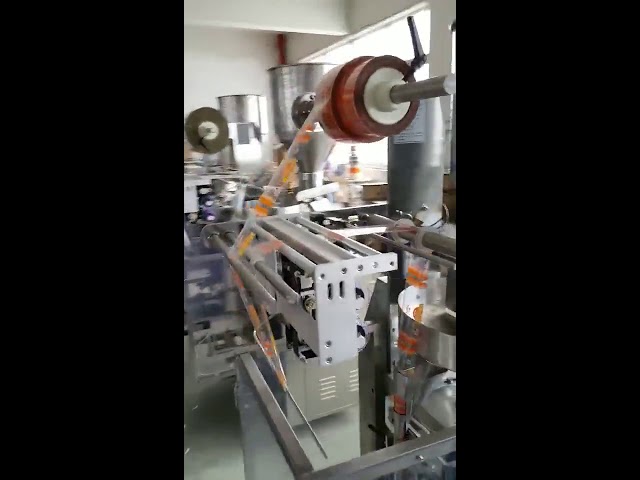 otomatik granül çikolata paketleme makinası