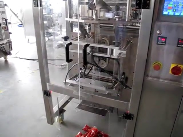 Otomatik Domates Salçası Ketçap Poşeti Paketleme Makinesi